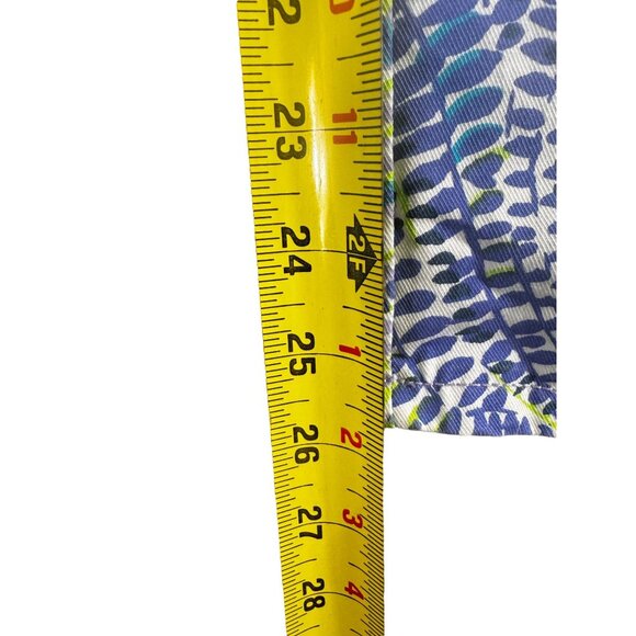 Lilly Pulitzer Womens Pants Size 8 Tropical Print Stretch Cotton Mid Rise Resort - Picture 9 of 11